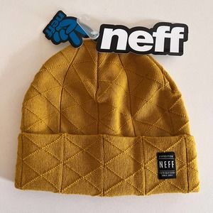 Neff Expedition Nugget Gold Quilt Beanie Youth
